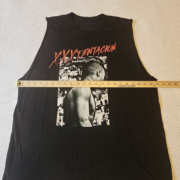 XXX Tentacion Shirt Men's Extra Large Graphic Music Hip Hop Rap Merch Logo - Picture 5 of 5